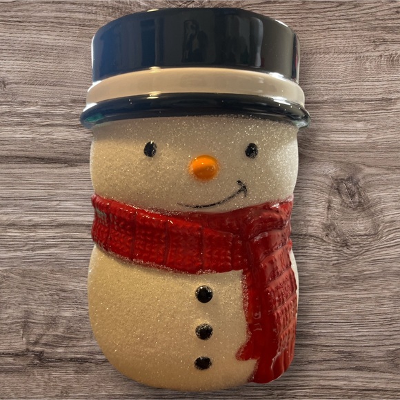 Bath & Body Works Other - NWT BATH & BODY WORKS HAPPY SNOWMAN SOAP HOLDER, RETIRED 2021